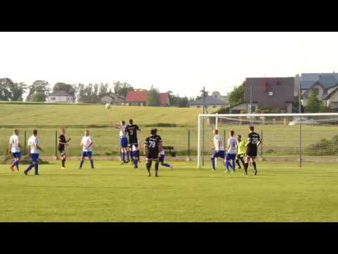 Sęp - Jastrząb Żeliszew: uderzenie głową Konrada Śliwki i kapitalna interwencja Jana Barańskiego