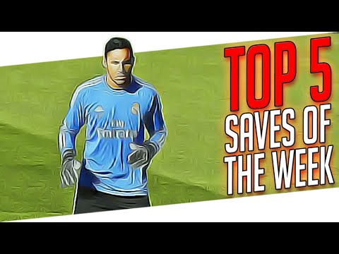 TOP 5 - Best Goalkeeper Saves I WEEK #36 2015