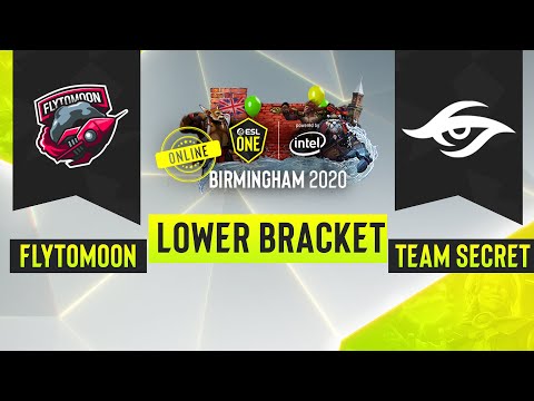 Dota2 - Team Secret vs. FlyToMoon - Game 2 - ESL One Birmingham 2020 - Lower Bracket - EU