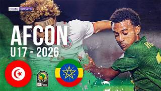 Tunisia vs Ethiopia | HIGHLIGHTS AFCON U17 2026 | 05/19/2026 | beIN SPORTS USA