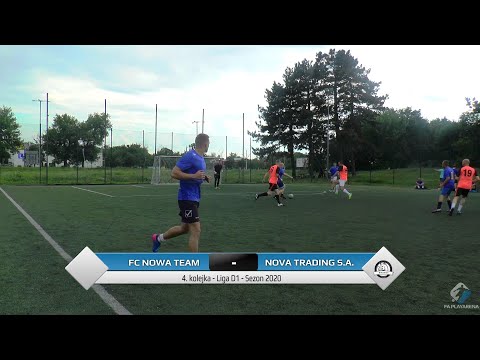 FC Nowa Team - Nova Trading S.A. - Liga D1 (4. kolejka Sezon 2020)