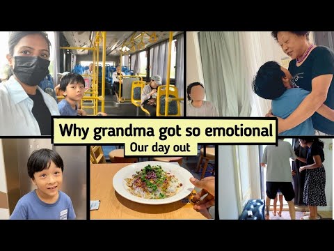 Grandma gave too many groceries | Labubus & Mall food | Took Ivan to indoor park