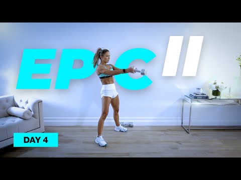 Cardio Dumbbell Full Body Workout / Core Focus | EPIC II - DAY 4