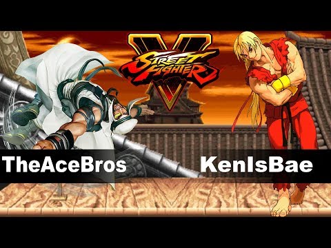 SFV/SF5 AE TheAceBros (Rashid) vs KenIsBae (Ken) Ranked Match Set