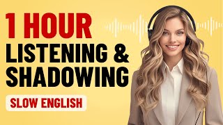 Slow Listening & Shadowing English for Beginners | A1-A2 Shadowing English Speaking Practice