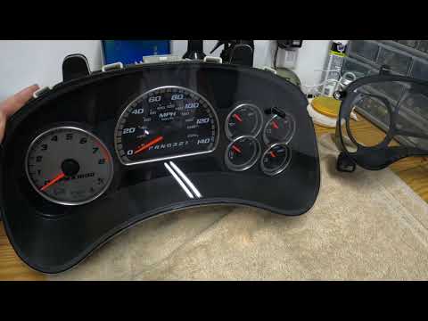 Trailblazer SS Gauge Upgrade - GMC Envoy Bezel How-To