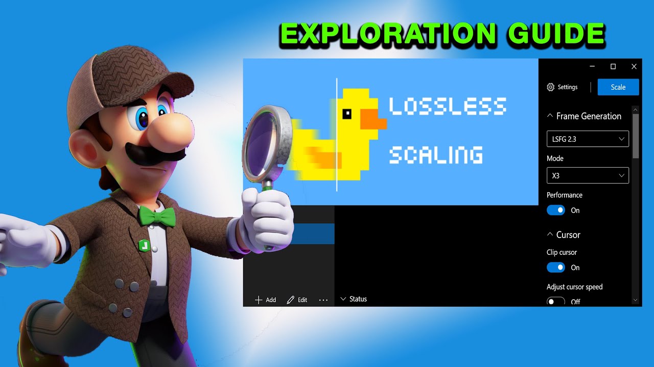 Lossless Scaling - Exploration Guide
