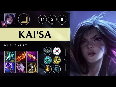 Kai'Sa ADC vs Ziggs - KR Challenger Patch 25.12