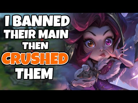 I accidentally banned Zed from an OTP. They decided to pick Lux into my Zoe. Good luck.