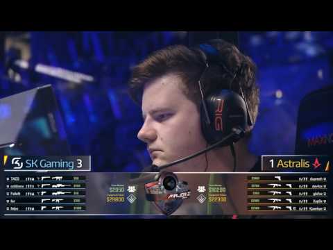 PGL Major Kraków 2017 | Main Event | Day 1 | SK vs Astralis | Game 2