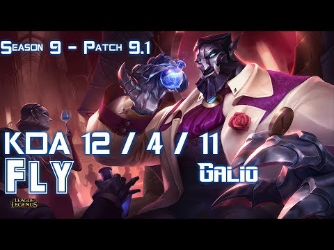 Fly GALIO vs AATROX Mid - Patch 9.1 KR Ranked