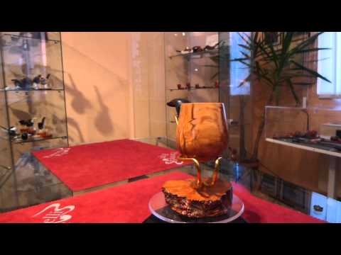 Brand new olive wood pipe PARONELLI bent handmade - eBay item number: 181717806553