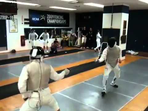 2011.10.01 -- Doug fencing at Penn State Alumni Reunion