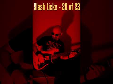 You came here for Slash licks. You’re leaving with a damn attitude. Slash Style Guitar Licks - 20