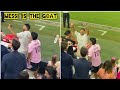 Aguero Reacting Happy After Messi Scored A Stunning Freekick Goal On His Inter Miami Debut