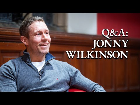 Oxford Union: Jonny Wilkinson talks about New Zealand & South Africa dominating rugby & reframing stress & anxiety