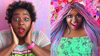 Watch Me Transform | Opal Mermaid Box Braids