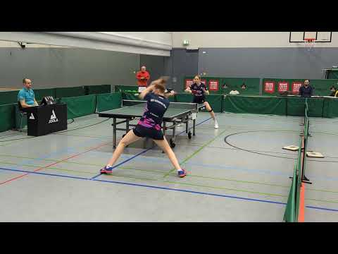 Veronika Vasylenko - Katsiaryna Baravok. 3. Bundesliga Damen