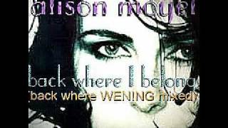 Alison Moyet - Back where I belong (Back where WEN!NG mixed)01.rmvb