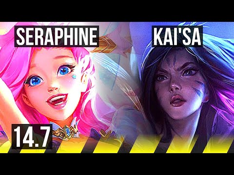 SERAPHINE & Alistar vs KAI'SA & Nautilus (ADC) | 3/2/16, 400+ games | NA Challenger | 14.7