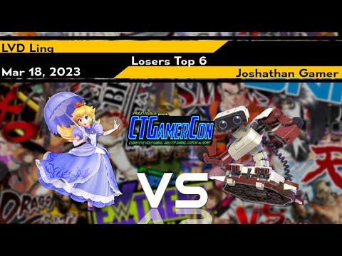CT Gamercon 6 Top 6 - Ling (Peach) vs Joshathan Gamer (ROB) - SSBU Ultimate Tournament