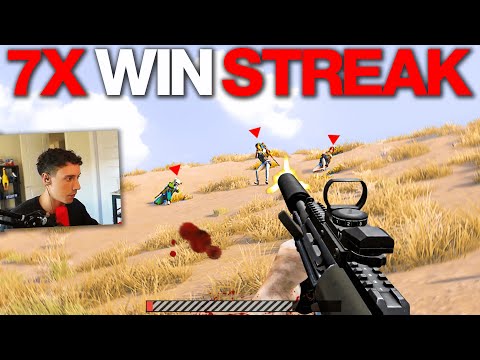 TGLTN Wins 7 Games of PUBG in a ROW... *INSANE WIN STREAK*