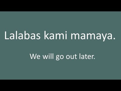 40 USEFUL FILIPINO PHRASES AND SENTENCES (English-Tagalog Translation)