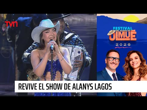 La princesa tropical ranchera se tomó Olmué: revive el show de Alanys Lagos | Festival de Olmué