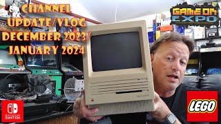 Channel Update - December 2023/January 2024 - Other Pickups, LEGO, Arcade Repairs, Game On Expo