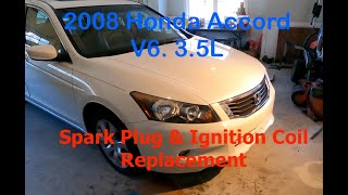 Honda Accord Spark Plug Replacement