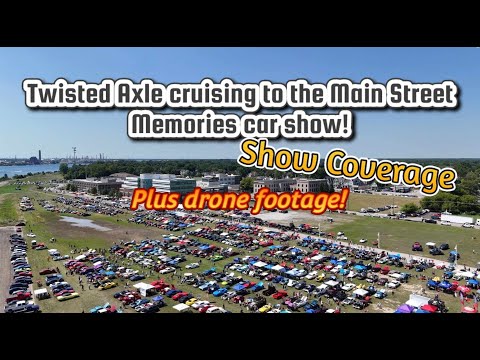 Muscle cars and classics cruising to the Mainstreet Memories car show: Plus, drone footage