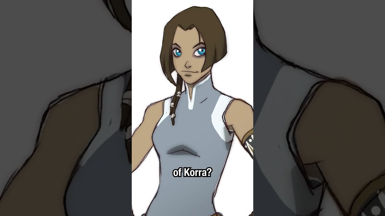 the first ever sketch of Korra! #shorts