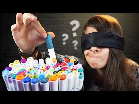 Disegno SENZA VEDERE I COLORI! 🐸