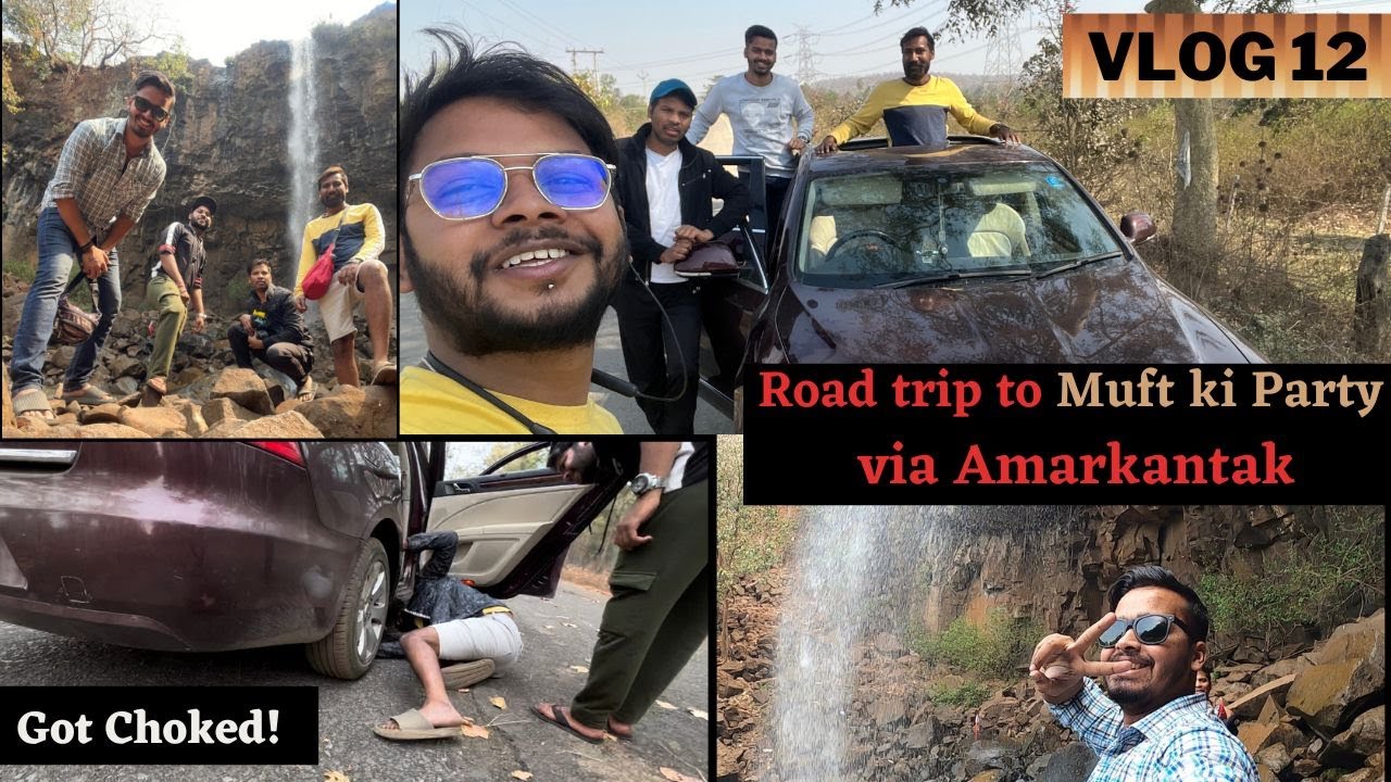Road trip to Muft Ki Party Via Amarkantak | Skoda Superb Got Choked | Vlog 12