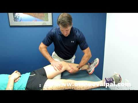 Modified Lachman s Test On a patient with a COMPLETE ACL TEAR