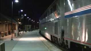 preview picture of video 'SALUTE! Amtrak PO29 in Connellsville, PA 2/6/15'