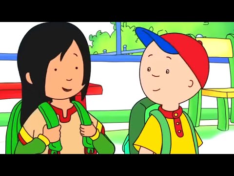 La nueva amiga de la escuela | Caillou en Español Castellano