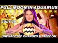 ️ Full Moon In Aquarius 2026 What It Means For ALL 12 Signs Horoscope Tarot