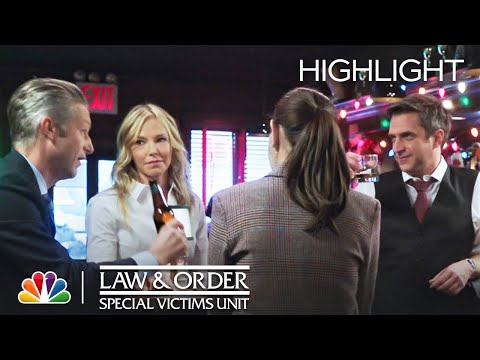 Barba Joins the Squad for a Goodbye Drink - Law & Order: SVU