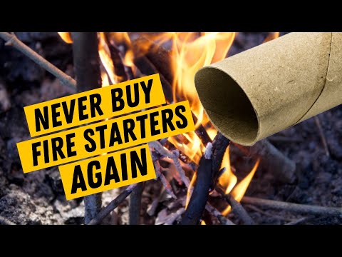 Never Buy Fire Starters Again | The Easiest Home DIY Fire Starters