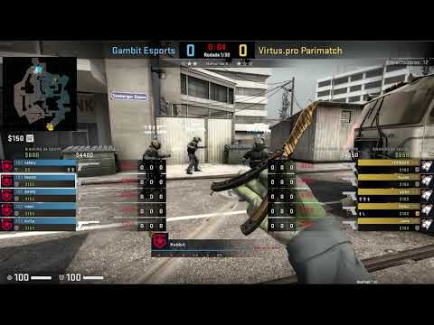 Pov Hobbit (30/20) CS GO DEMO - OVERPASS - 16 GAMBIT VS 12 VIRTUS.PRO (IEM Katowice 28/02/2021)