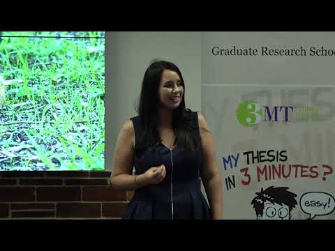 UWA 3MT Final 2019