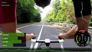 Testing new aero position - Kingswood Eddy 10mile TT