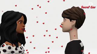 Love and kissing video status  3D animation video