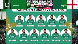Pakistan vs England 6th T20 Match Live Scores | PAK vs ENG 6th T20 MATCH 2022 live commentary