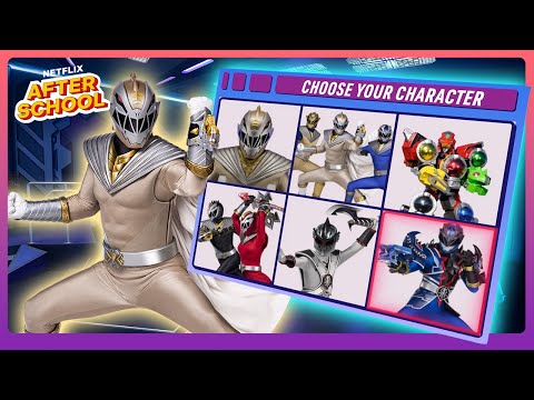 Choose Your Character!⚡️🎮 Power Rangers Cosmic Fury | Netflix After School