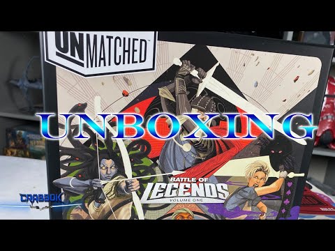 Unmatched : Battle of Legends Volume 1 - Unboxing