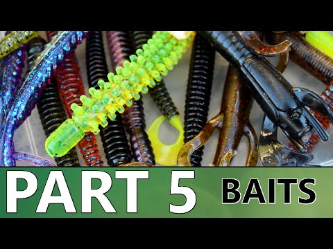Beginner's Guide to BASS FISHING - Part 5 - Baits and Tackle Video