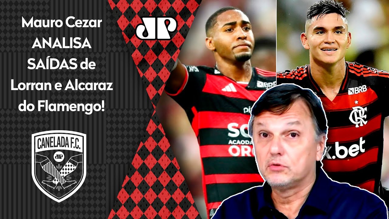 "É TUDO MUITO ESTRANHO!! O Flamengo SE SUBMETEU a..." Mauro Cezar COMENTA SAÍDAS de Alcaraz e Lorran