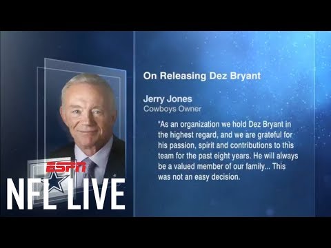 Dallas Cowboys release Dez Bryant | NFL Live | ESPN